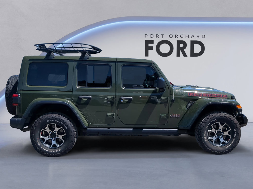 Used 2021 Jeep Wrangler Unlimited Rubicon w/ Uconnect 4C Nav & Sound Group AWD/4WD image 8