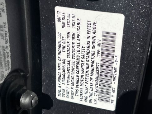 Used 2017 Honda CR-V EX-L image 34