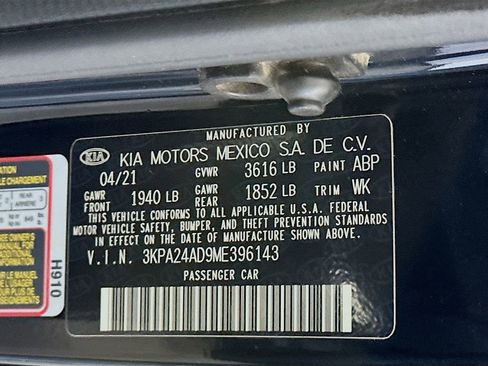 Used 2021 Kia Rio LX FWD image 29