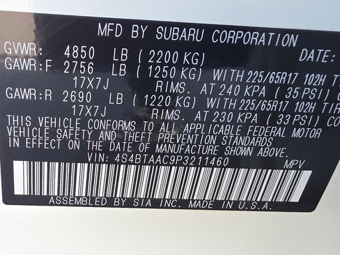 Certified 2023 Subaru Outback 2.5i image 35