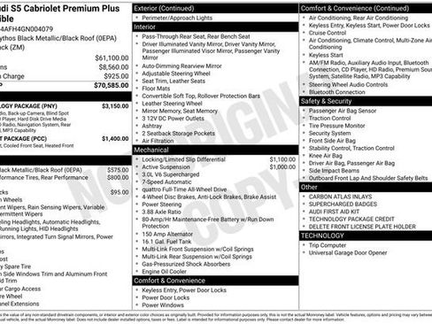 Used 2016 Audi S5 Premium Plus w/ Technology Package image 10