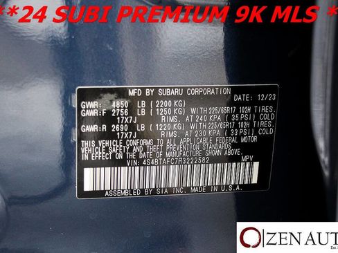 Used 2024 Subaru Outback Premium image 60