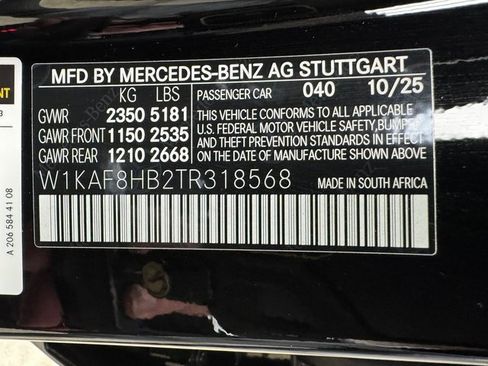 New 2026 Mercedes-Benz C 43 AMG C 43 AMG image 30