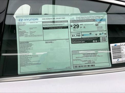 New 2026 Hyundai Sonata SEL image 19