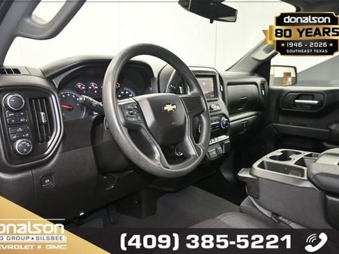 Used 2024 Chevrolet Silverado 1500 Custom w/ Turbomax Blackout Package AWD/4WD image 8