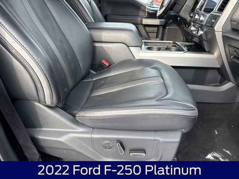 Used 2022 Ford F250 Platinum w/ Snow Plow Prep Package image 13