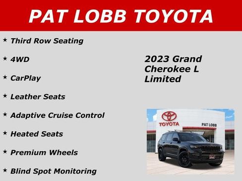 Used 2023 Jeep Grand Cherokee L Limited AWD/4WD image 38