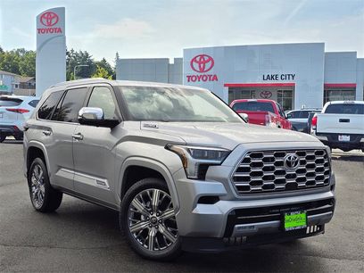 New 2026 Toyota Sequoia Capstone