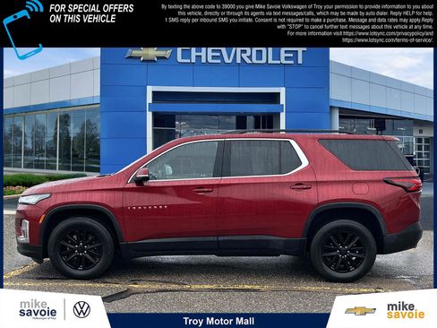 Certified 2023 Chevrolet Traverse LT AWD/4WD image 2