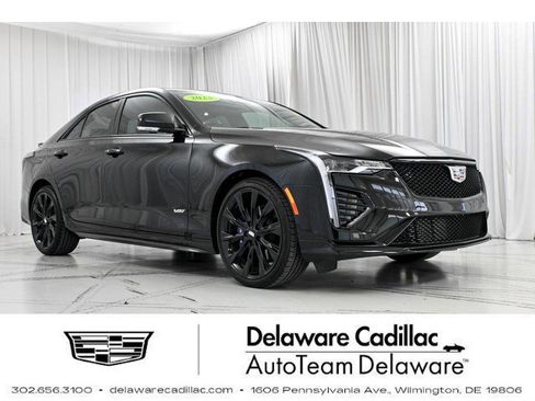 Certified 2023 Cadillac CT4 V w/ Navigation Package AWD/4WD image 1