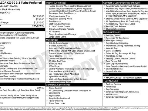 New 2026 MAZDA CX-90 3.3 Turbo w/ Preferred Package image 6