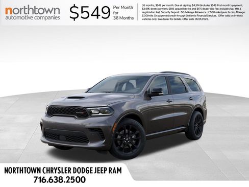 New 2026 Dodge Durango GT AWD/4WD image 1