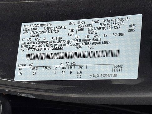 New 2026 Ford F250 Lariat image 17