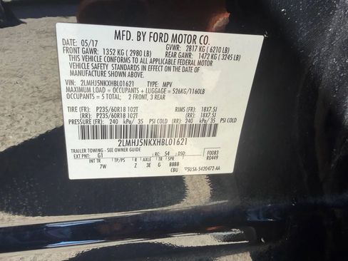 Used 2017 Lincoln MKT AWD image 34