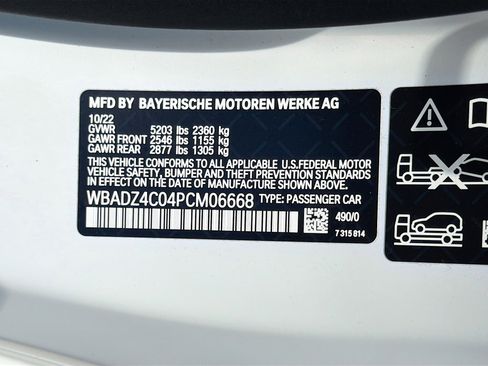 Used 2023 BMW 840i xDrive Convertible AWD/4WD image 42