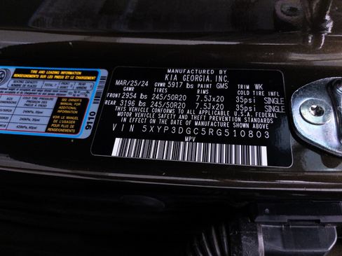 Certified 2024 Kia Telluride EX X-Line AWD/4WD image 47