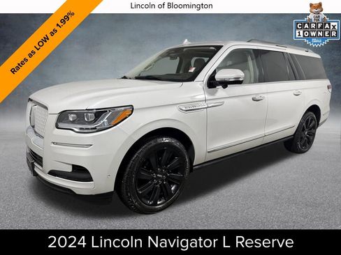 Certified 2024 Lincoln Navigator L Reserve AWD/4WD image 1