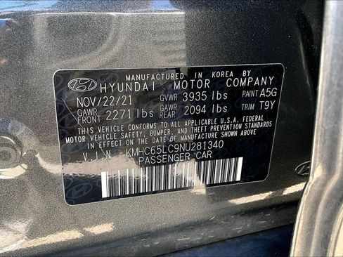 Used 2022 Hyundai Ioniq Blue FWD image 33