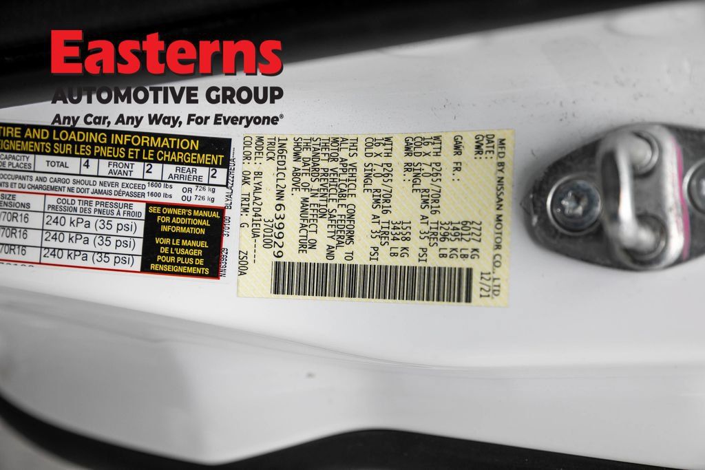 Used 2022 Nissan Frontier S RWD image 34