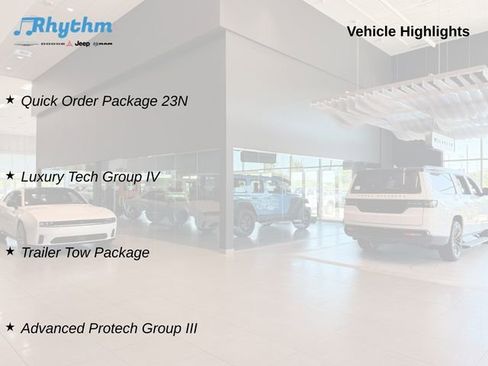 New 2025 Jeep Grand Cherokee L Overland w/ Advanced Protech Group III image 4