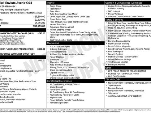 New 2026 Buick Envista Avenir image 2