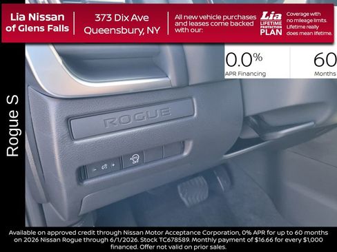 New 2026 Nissan Rogue S AWD/4WD image 15