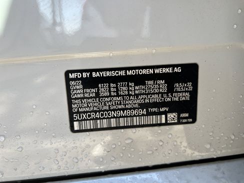 Used 2022 BMW X5 sDrive40i w/ M Sport Package RWD image 35