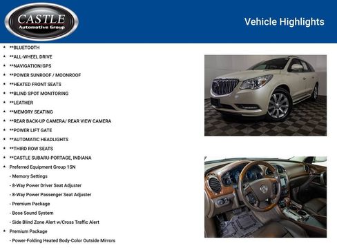 Used 2013 Buick Enclave Premium w/ Trailering Provision Package AWD/4WD image 3