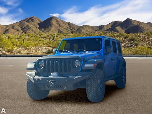 Used 2022 Jeep Wrangler Unlimited Rubicon w/ LED Lighting Group AWD/4WD image 2