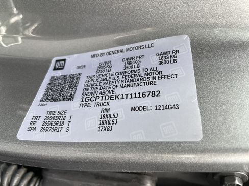 Used 2026 Chevrolet Colorado Z71 AWD/4WD image 34