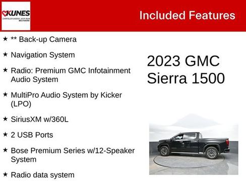 Used 2023 GMC Sierra 1500 Denali Ultimate image 3