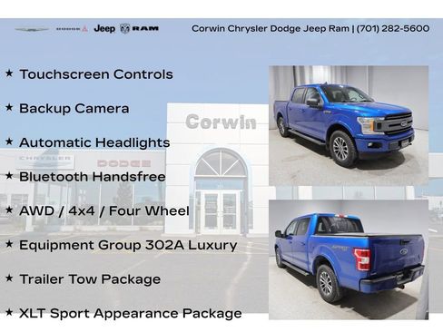 Used 2018 Ford F150 XLT w/ Equipment Group 302A Luxury AWD/4WD image 8