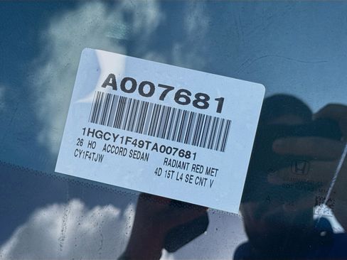 New 2026 Honda Accord SE image 27