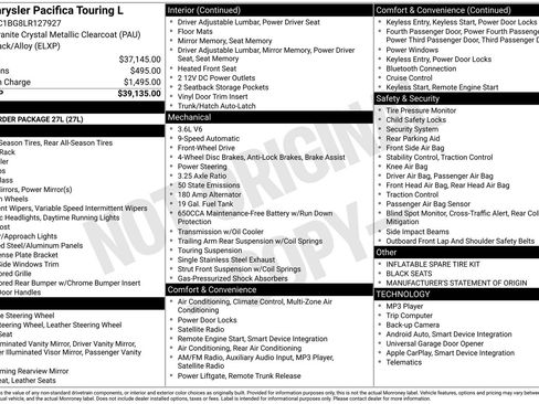 Used 2020 Chrysler Pacifica Touring-L image 13