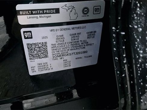 New 2026 Chevrolet Traverse LT w/ LPO, Floor Liner Package image 13