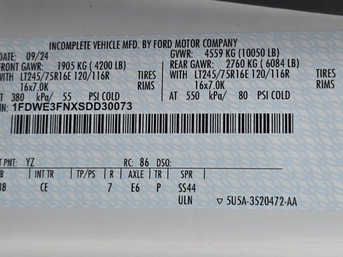 New 2025 Ford E-350 and Econoline 350 Super Duty w/ Power Equipment Group image 14