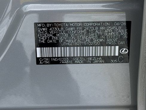 New 2026 Lexus IS 350 F Sport RWD image 24