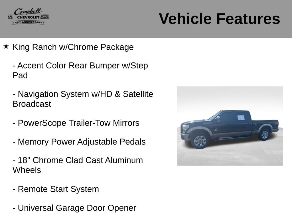 Used 2014 Ford F250 King Ranch AWD/4WD image 10