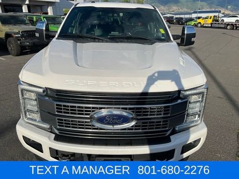 Used 2017 Ford F350 Platinum w/ Platinum Ultimate Package AWD/4WD image 13