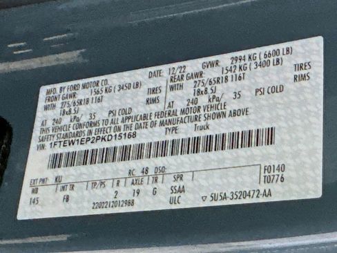 Used 2023 Ford F150 XLT w/ Equipment Group 302A High image 31