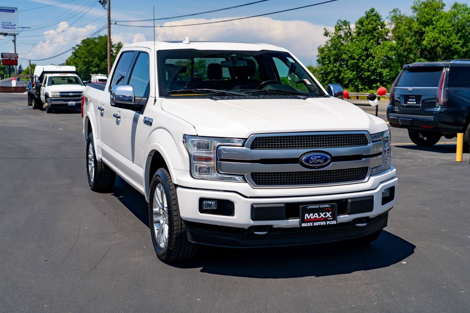 Used 2018 Ford F150 Platinum w/ Technology Package AWD/4WD image 2