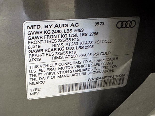 Certified 2023 Audi Q5 2.0T Premium w/ Convenience Package AWD/4WD image 31