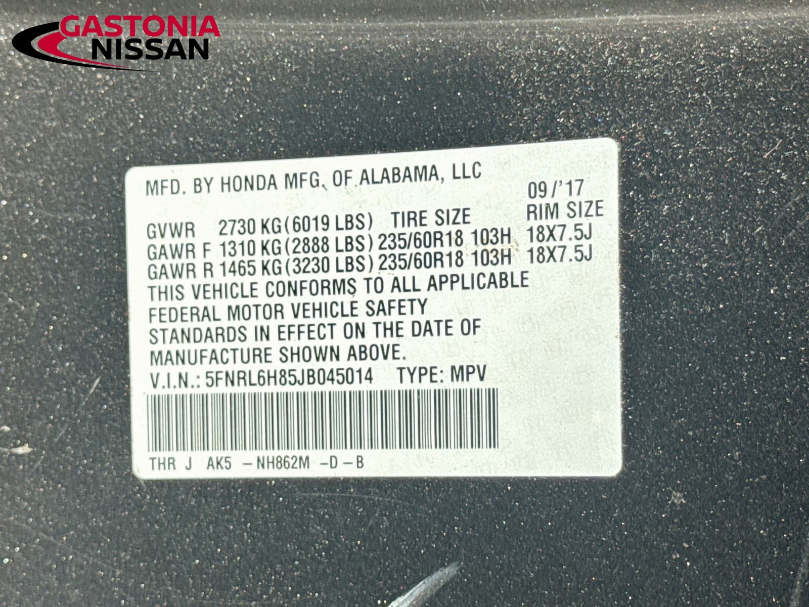Used 2018 Honda Odyssey Touring image 40