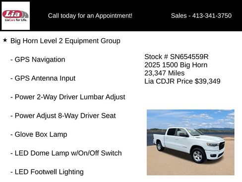 Certified 2025 RAM 1500 Big Horn AWD/4WD image 16
