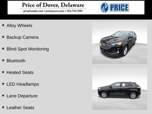 Used 2022 Ford Edge SEL w/ Convenience Package AWD/4WD image 2