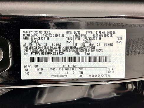 Certified 2023 Ford F150 Lariat w/ Equipment Group 502A High AWD/4WD image 36