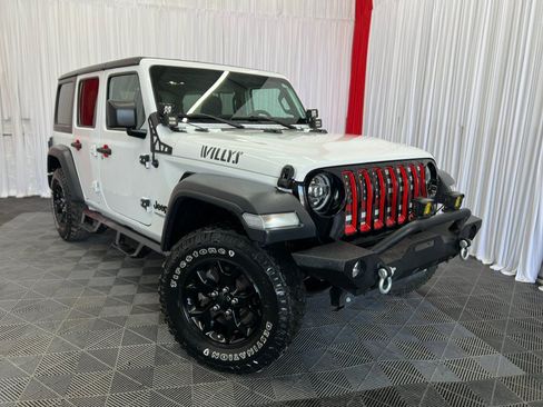 Used 2020 Jeep Wrangler Unlimited Sport AWD/4WD image 1