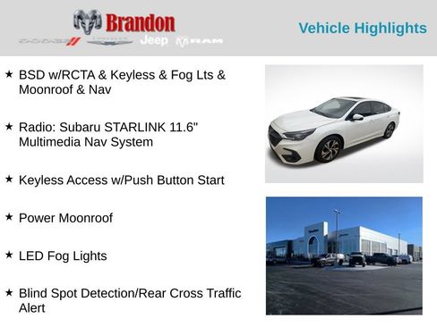 Used 2024 Subaru Legacy Premium AWD/4WD image 2