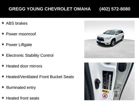 Used 2015 Toyota Highlander Limited AWD/4WD image 13