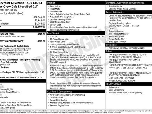 Used 2022 Chevrolet Silverado 1500 LT Trail Boss w/ Safety Package image 2